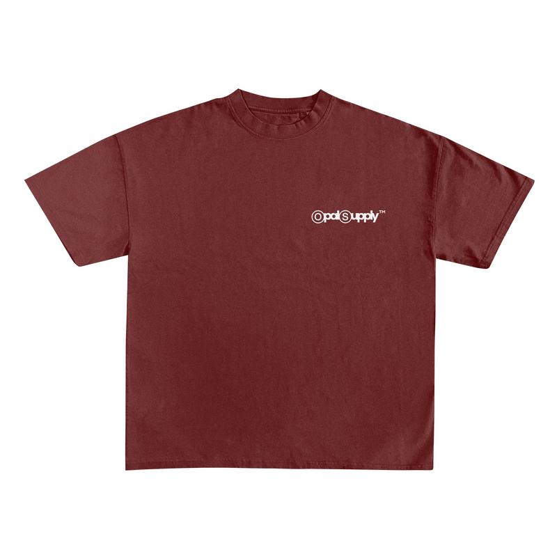 Opal Logo Tee Red