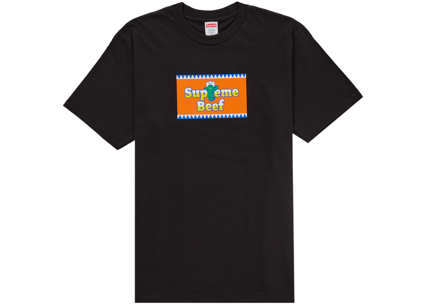 Supreme Beef Tee Black (WORN ONCE)