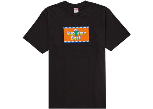 Supreme Beef Tee Black (WORN ONCE)