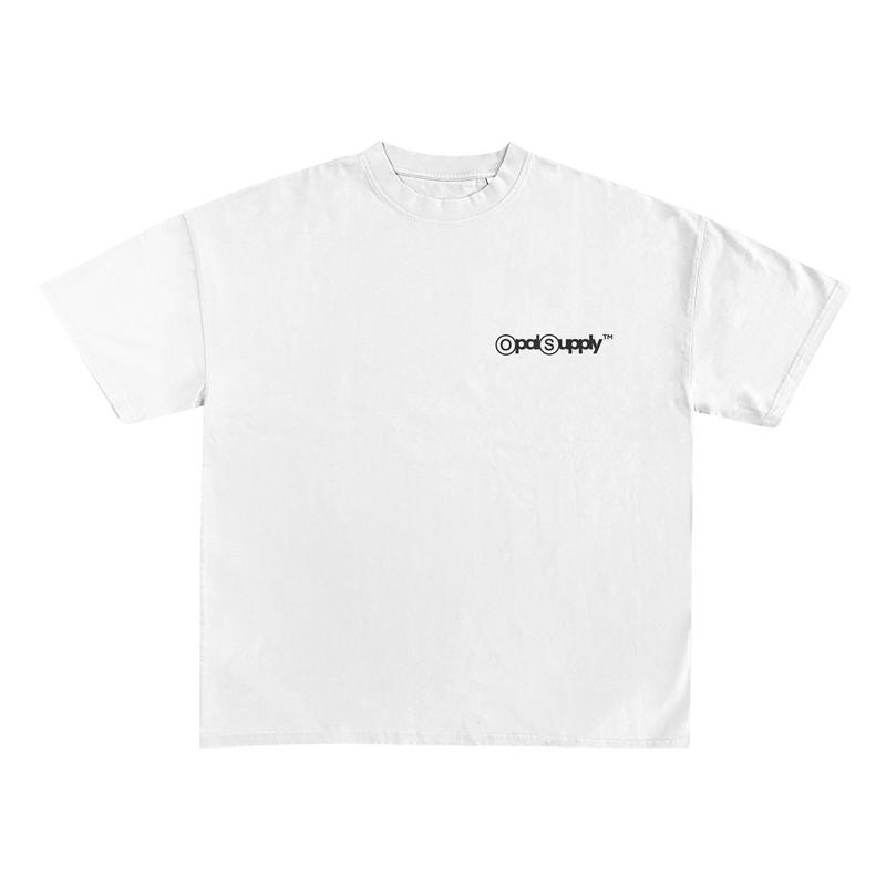 Opal Supply Logo Tee White