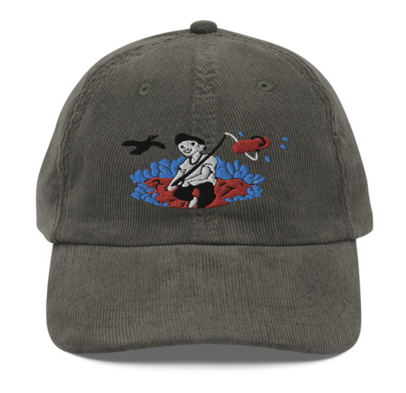 BRIXKAPS Fishin' Bricks Corduroy (Olive)