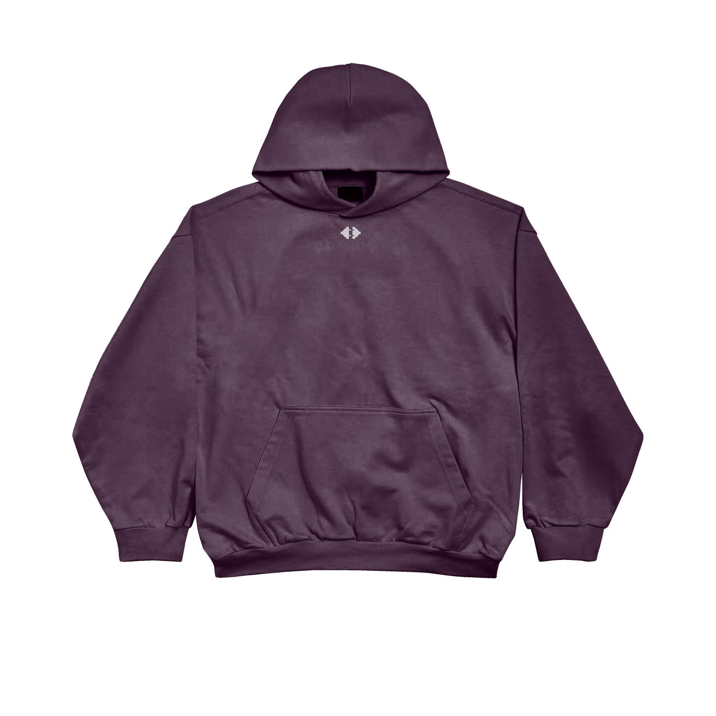 Opal Supply Cursive Logo Hoodie Plum
