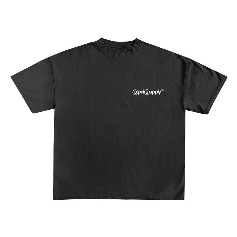 Opal Supply Logo Tee Black