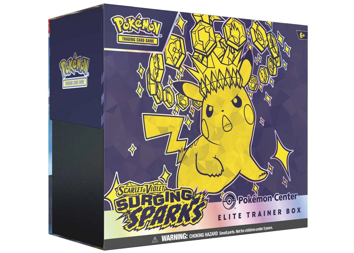 Pokemon Surging Sparks Pokemon Center Elite Trainer Box Pokémon Scarlet & Violet