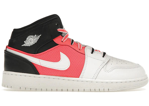 Jordan 1 Mid SE White Black Infrared (GS) (GO)