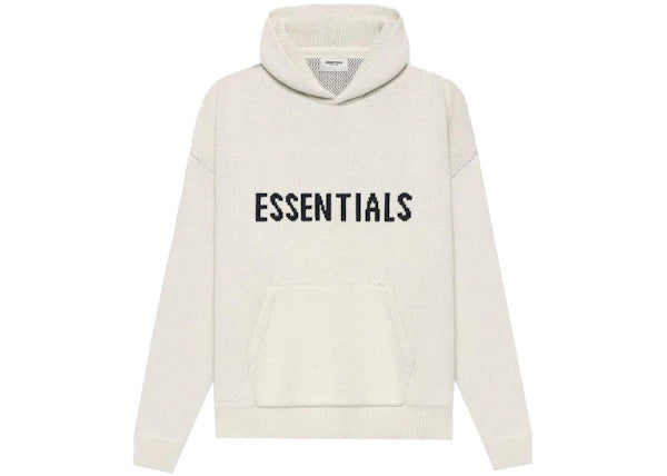 Fear of God Essentials Knit Pullover Hoodie (SS21) Buttercream