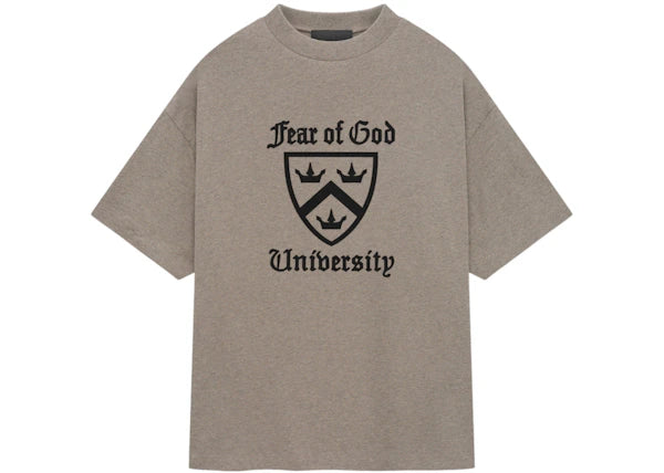 Fear of God Essentials Heavy Crewneck Tee Heather Gray
