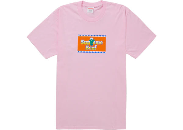 Supreme Beef Tee Light Pink