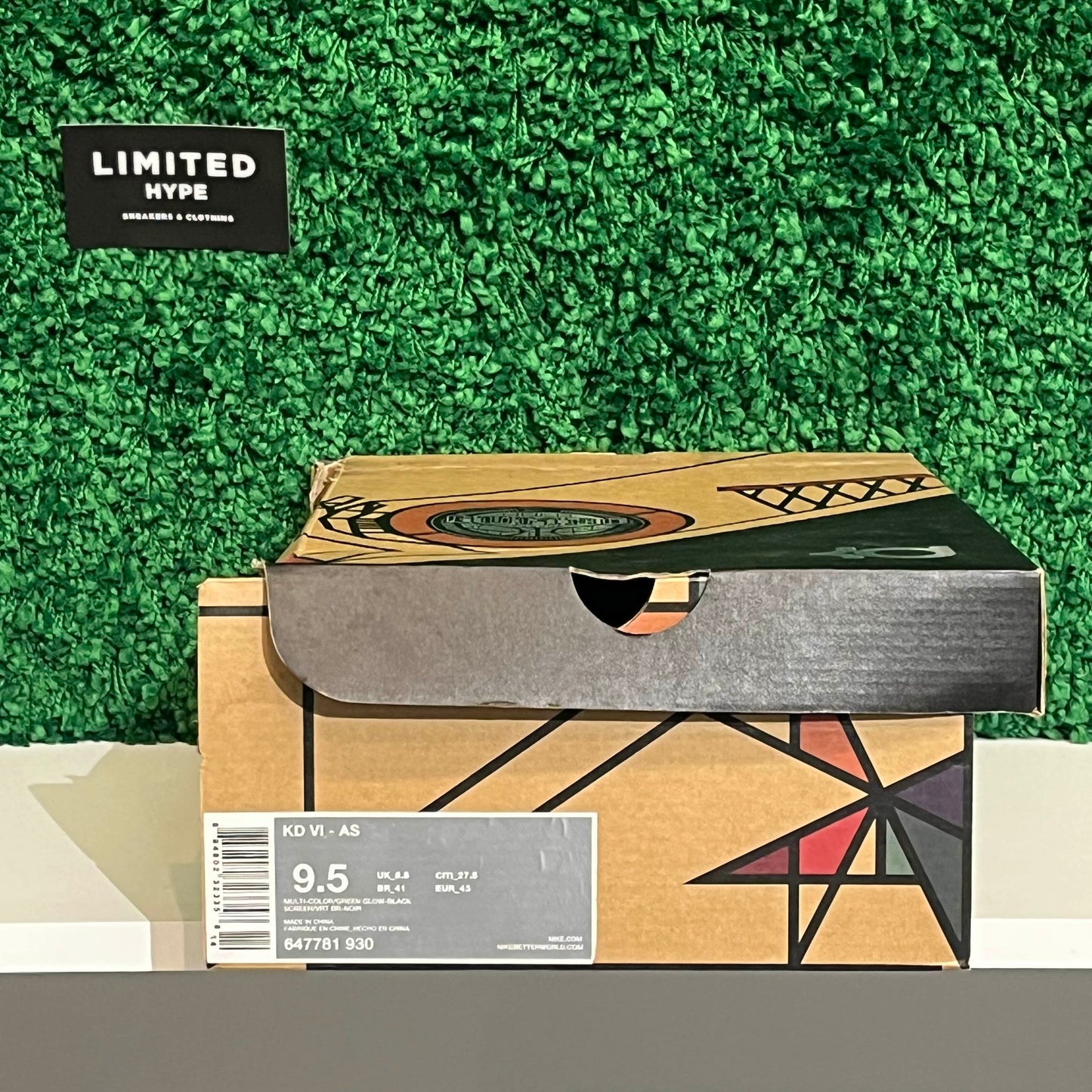 Nike KD 6 NOLA Gumbo League Illusion (USED)