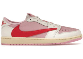Jordan 1 Retro Low OG SP Travis Scott Sail Tropical Pink