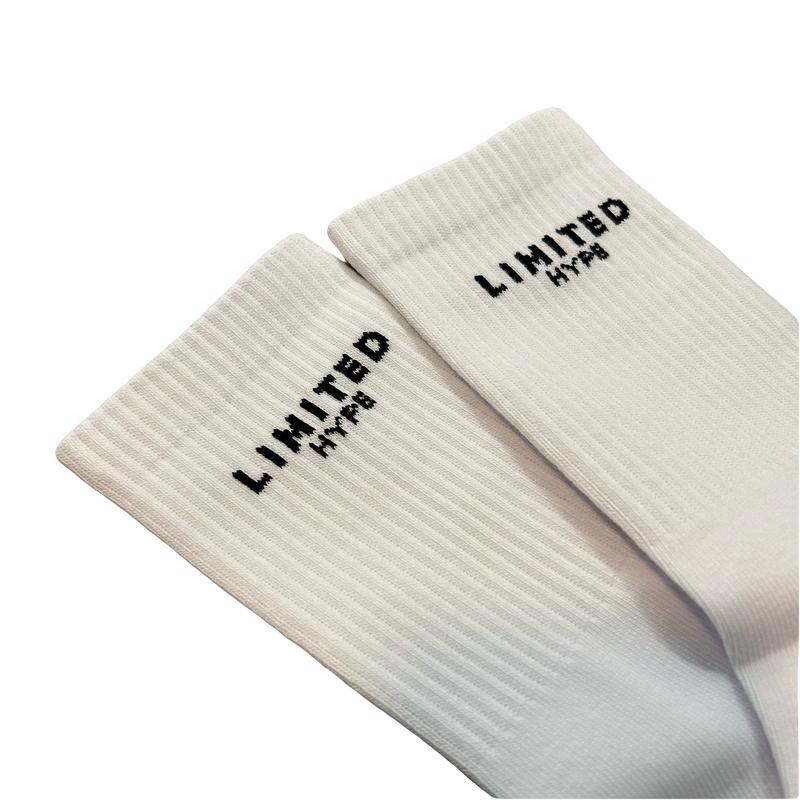 Limited Hype Socks White