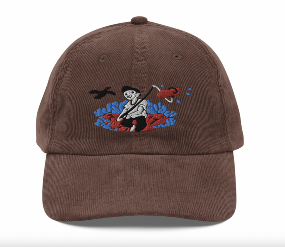 BRIXKAPS Fishin' Bricks Corduroy (Brown)