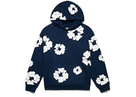 Denim Tears The Cotton Wreath Sweatshirt Navy (USED)