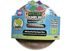 Squishy Bun The Original Mystery Dumpling-Green Holographic Dumpling Edition Blind Box