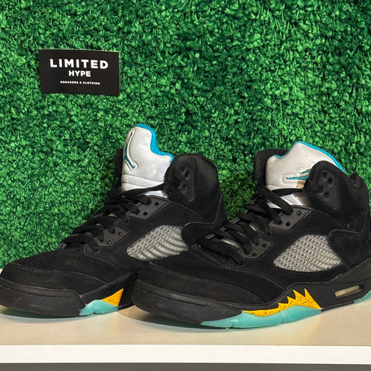 Jordan 5 Retro Aqua (USED, NO BOX)