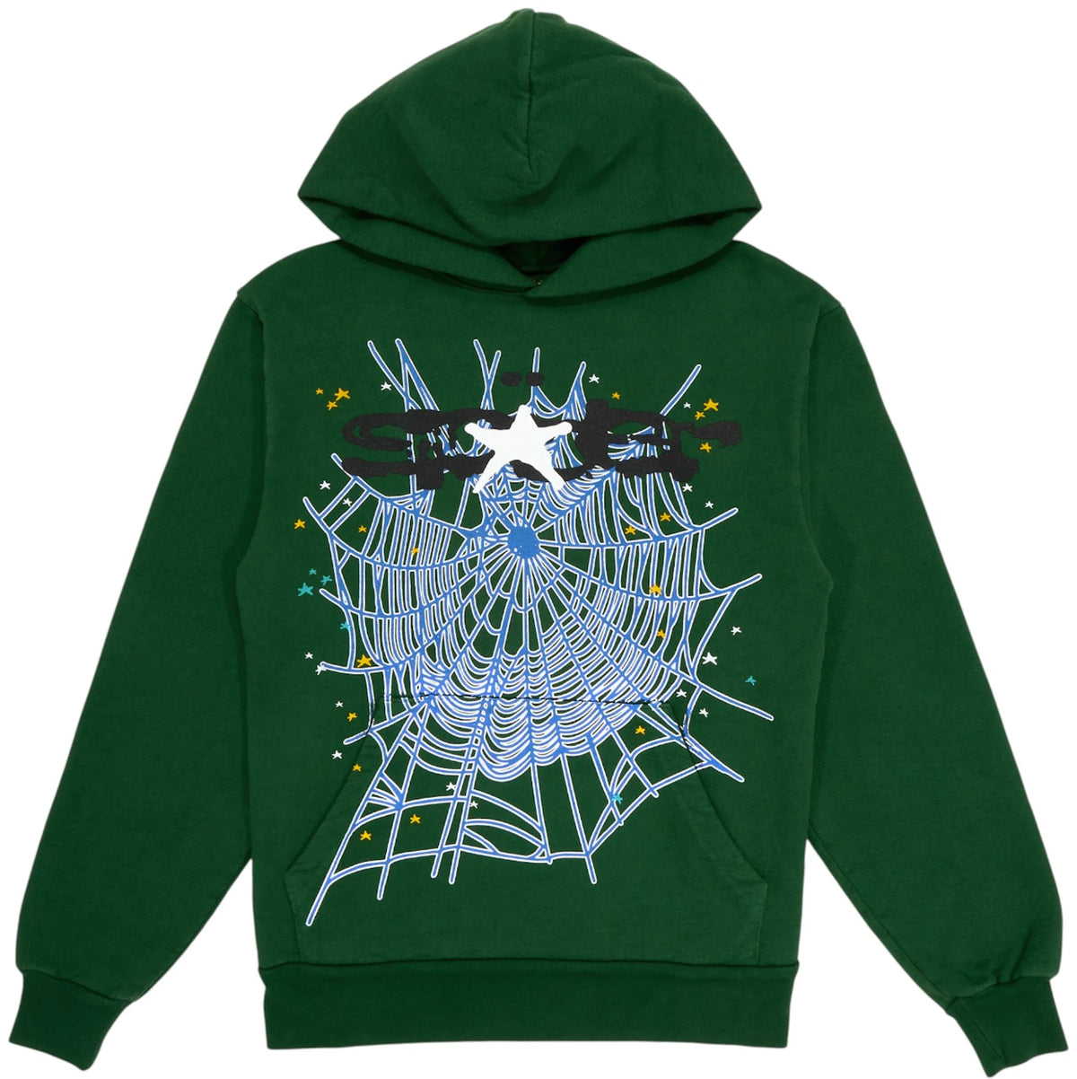 Sp5der Web Hoodie Hunter Green