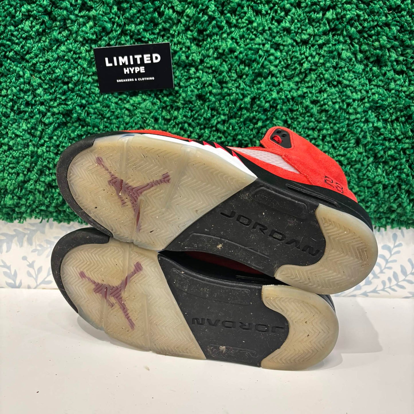 Jordan 5 Retro Raging Bull Red (2021) (USED)