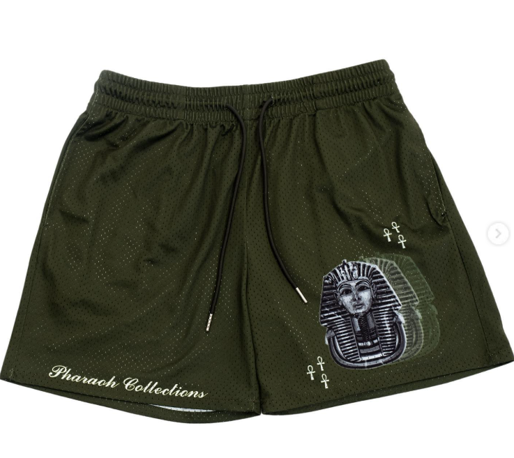 Pharaoh Collections Green Shorts