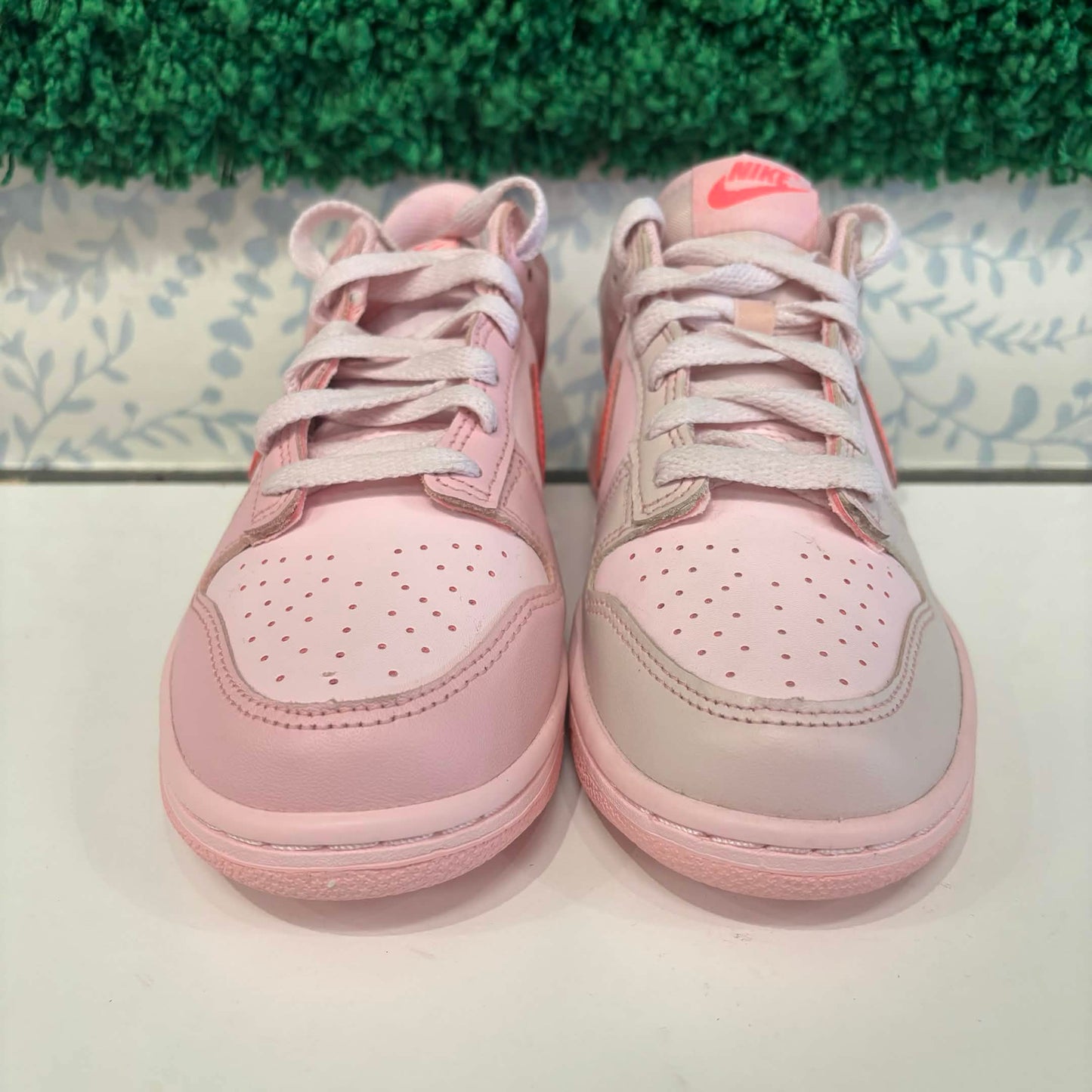 Nike Dunk Low Triple Pink (GS) (Sun Damaged)