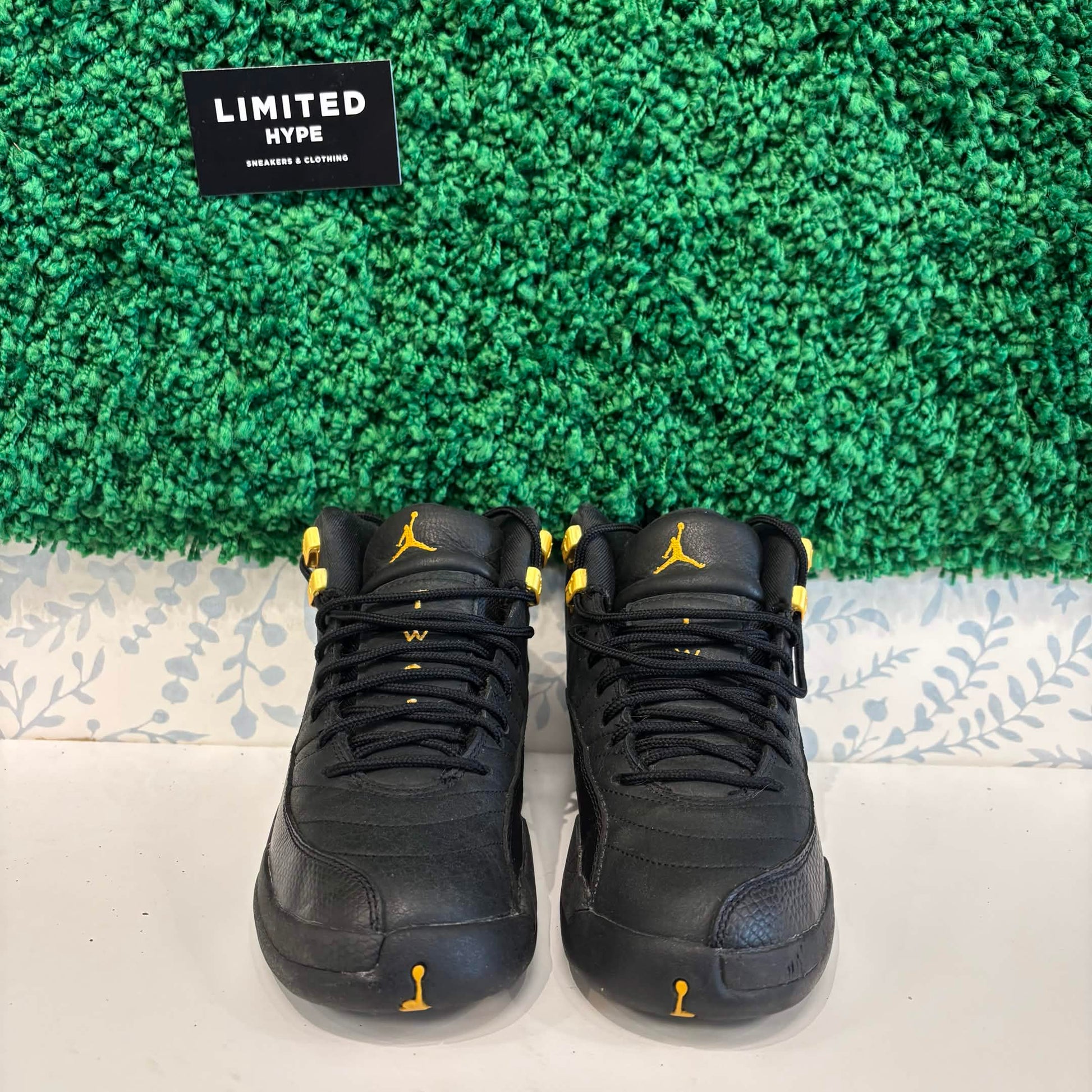 Jordan 12 Retro Black Taxi (GS) (USED) (NO BOX)