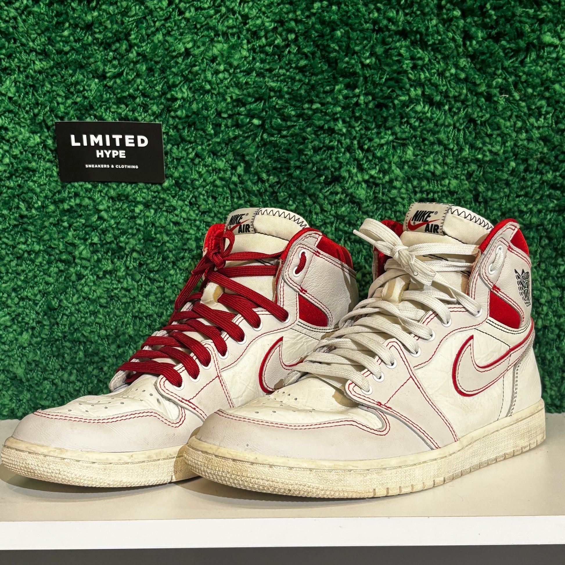 Jordan 1 Retro High Phantom Gym Red (USED, NO BOX)