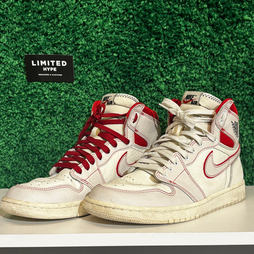 Jordan 1 Retro High Phantom Gym Red (USED, NO BOX)