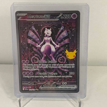 Pokemon Mewtwo Ex 30th Celebration #151/128