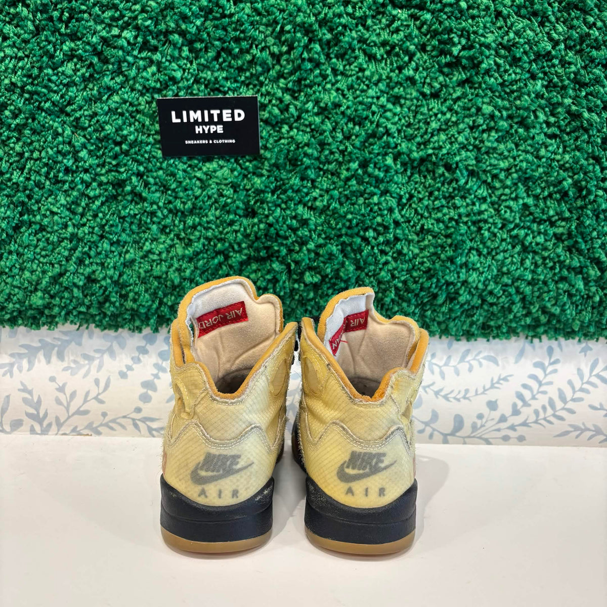 Jordan 5 Retro Off-White Sail (USED) (REP BOX)