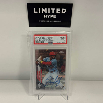 2020 Topps Chrome Randy Arozerena RC Autograph (PSA9)