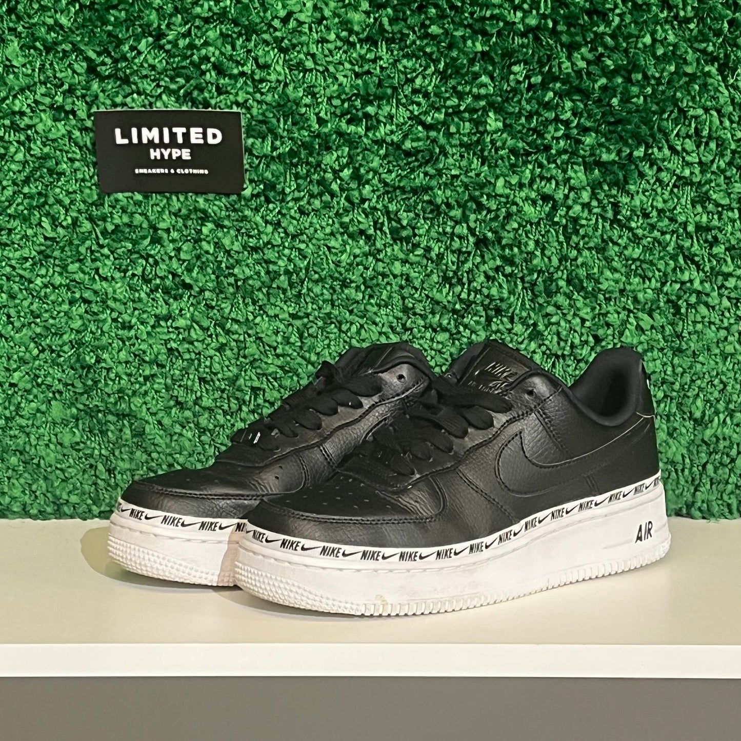 Nike Air Force 1 Low Ribbon Pack Black (Women's) (USED NO BOX