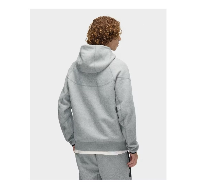 Nike Sportswear Tech Fleece Windrunner Full-Zip Hoodie Dark Grey Heather/Black