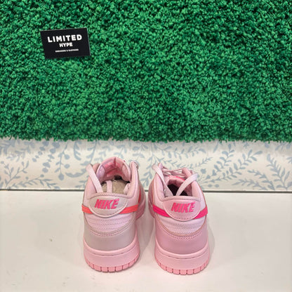 Nike Dunk Low Triple Pink (GS) (Sun Damaged)