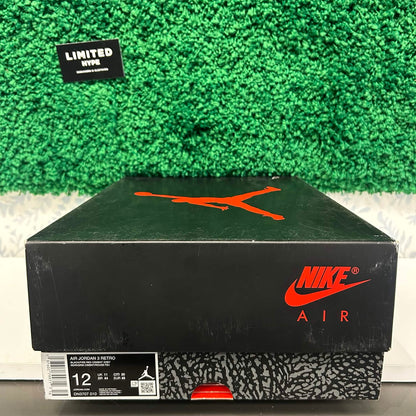 Jordan 3 Retro OG Black Cement (USED)