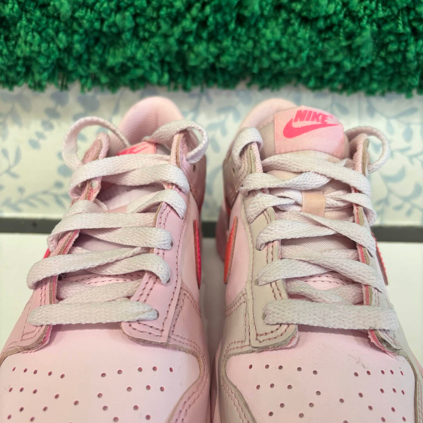 Nike Dunk Low Triple Pink (GS) (Sun Damaged)