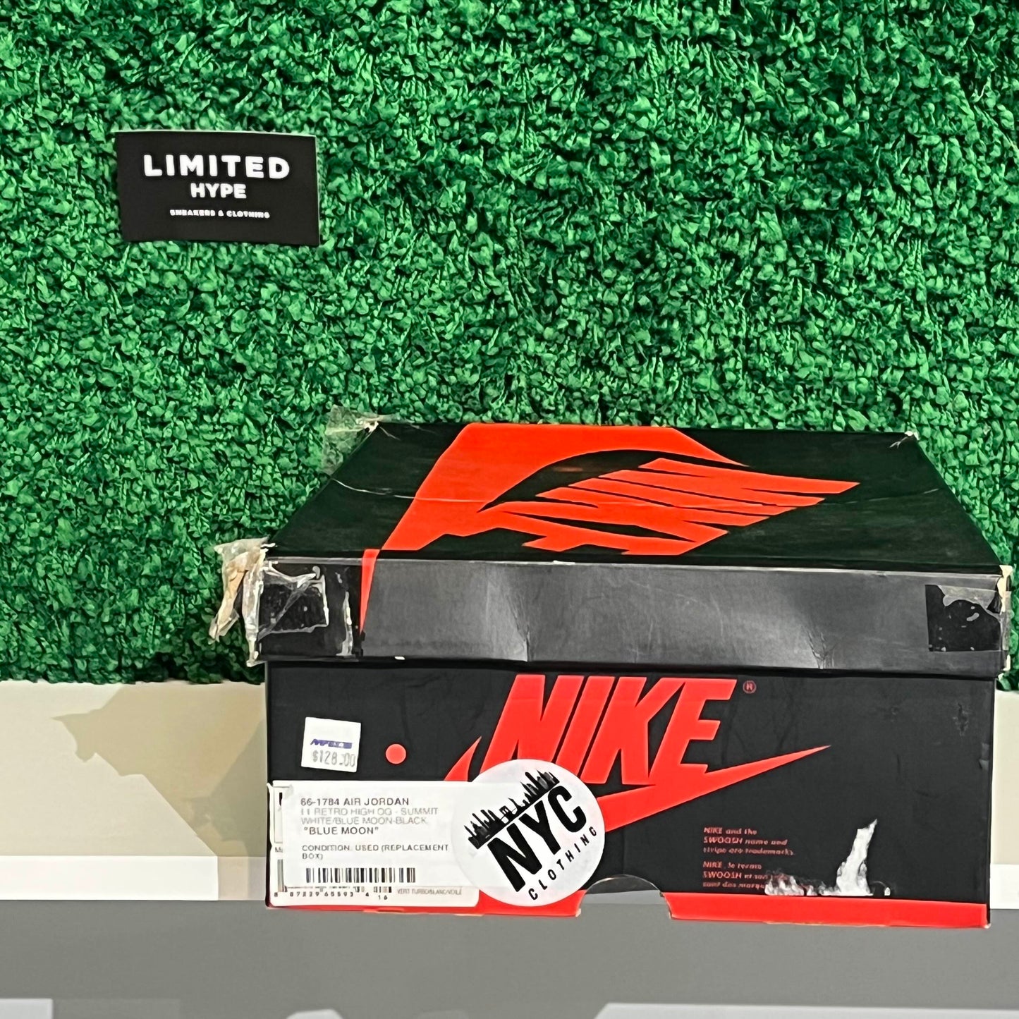 Jordan 1 Retro High Blue Moon (USED REP BOX)