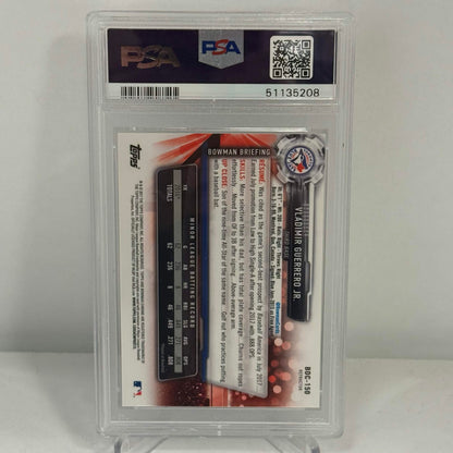 Bowman Draft Vladimir Guerrero Jr. Chrome Refractor (PSA10)