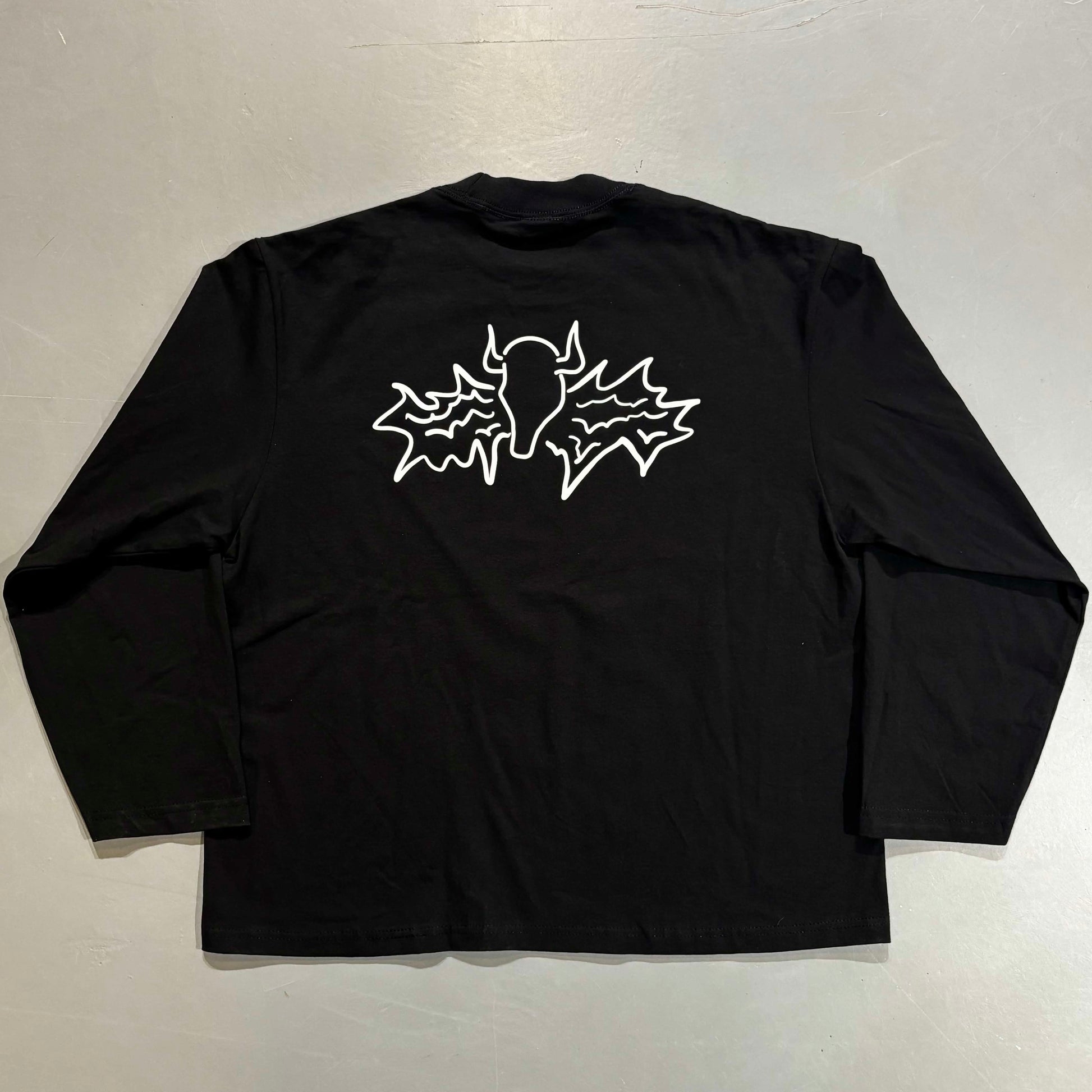 Udachi Long Sleeve Tee Black
