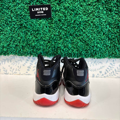 Jordan 11 Retro Playoffs Bred (2019) (GS) (USED) (NO BOX)