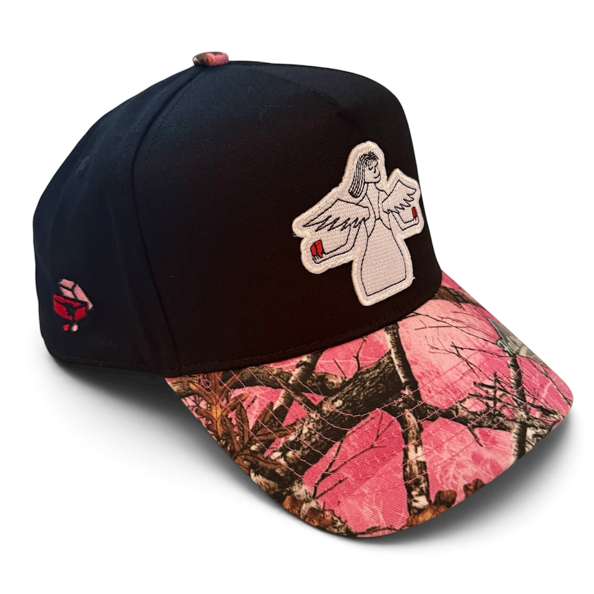 BRIX Pink Camo Patch Hat