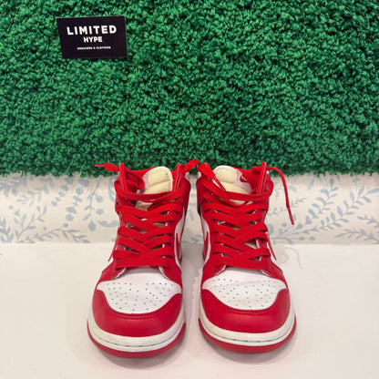 Nike Dunk High Championship White Red (GS) (USED)