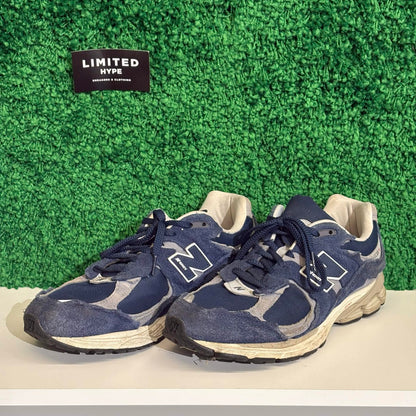 New Balance 2002R Protection Pack Navy Grey (USED, NO BOX)