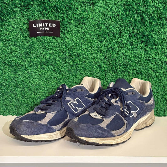 New Balance 2002R Protection Pack Navy Grey (USED, NO BOX)