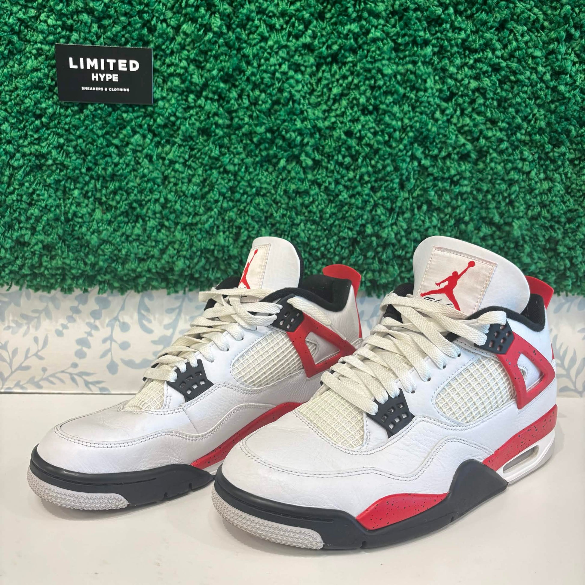 Jordan 4 Retro Red Cement (USED)
