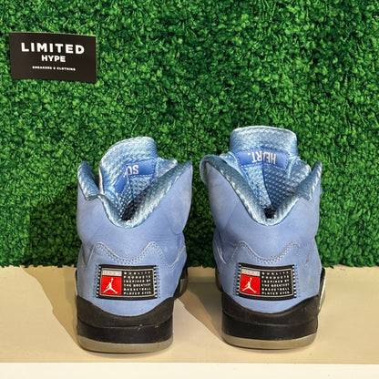 Jordan 5 Retro UNC University Blue (USED, NO BOX)