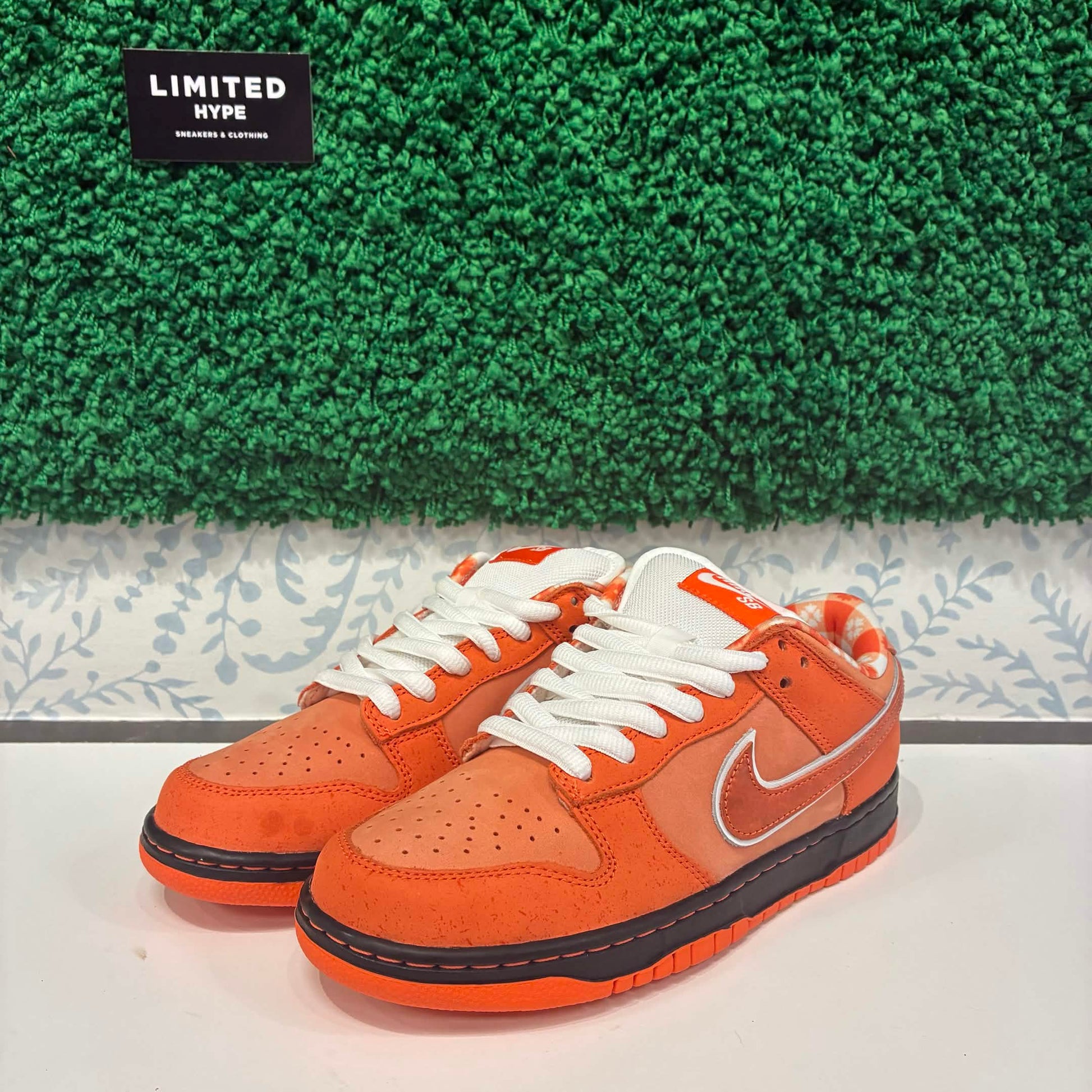 Nike SB Dunk Low Concepts Orange Lobster (Worn Once)