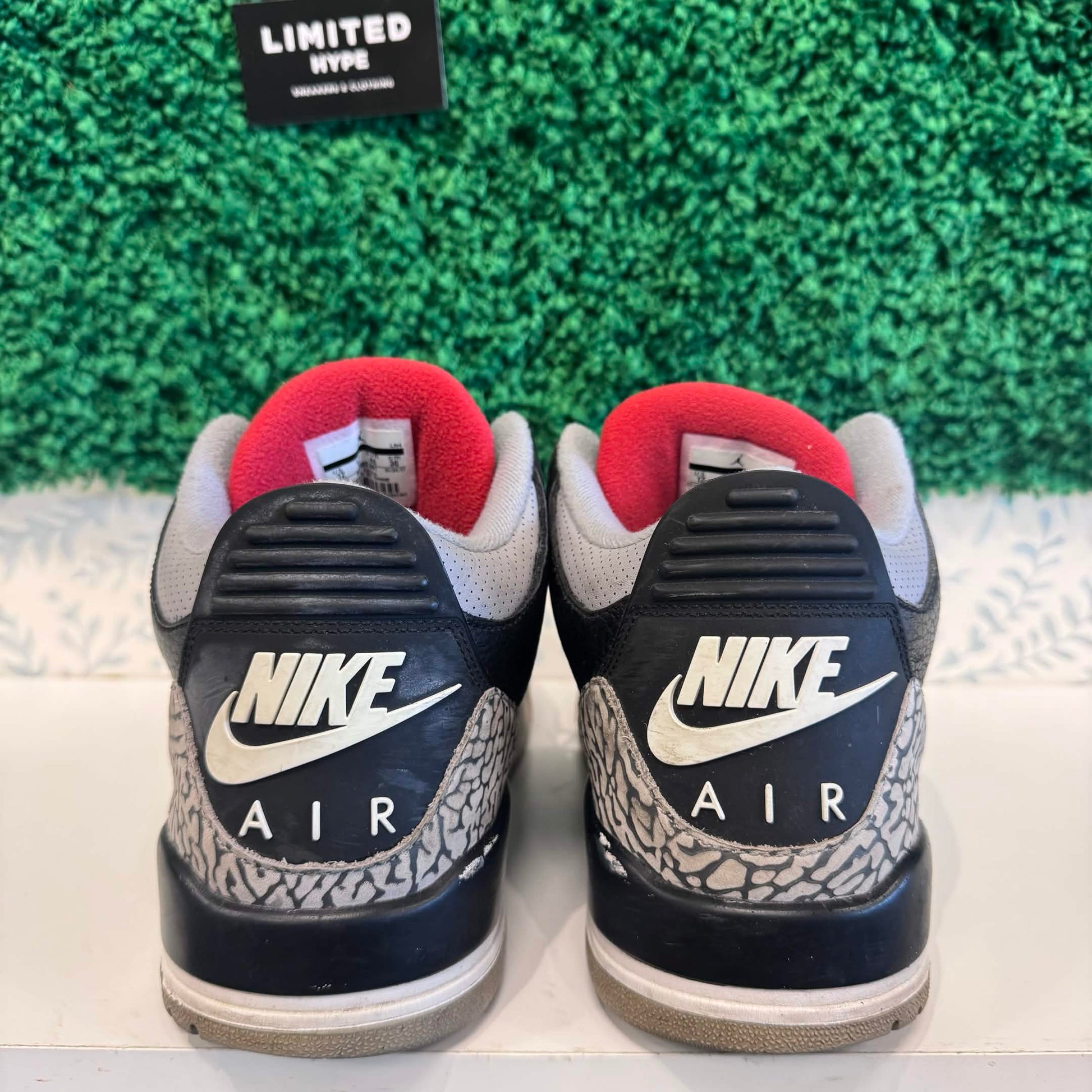 Jordan 3 Retro Black Cement (2018) (USED)