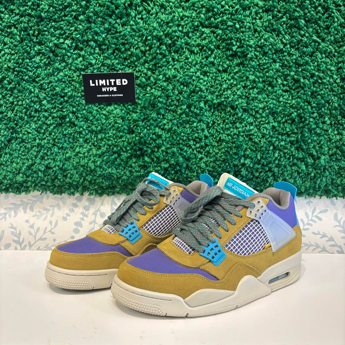 Jordan 4 Retro SP 30th Anniversary Union Desert Moss (USED)