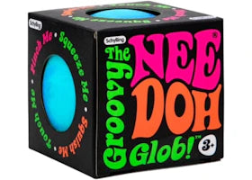 NeeDoh The Groovy Glob! Squishy Fidget Toy Blue