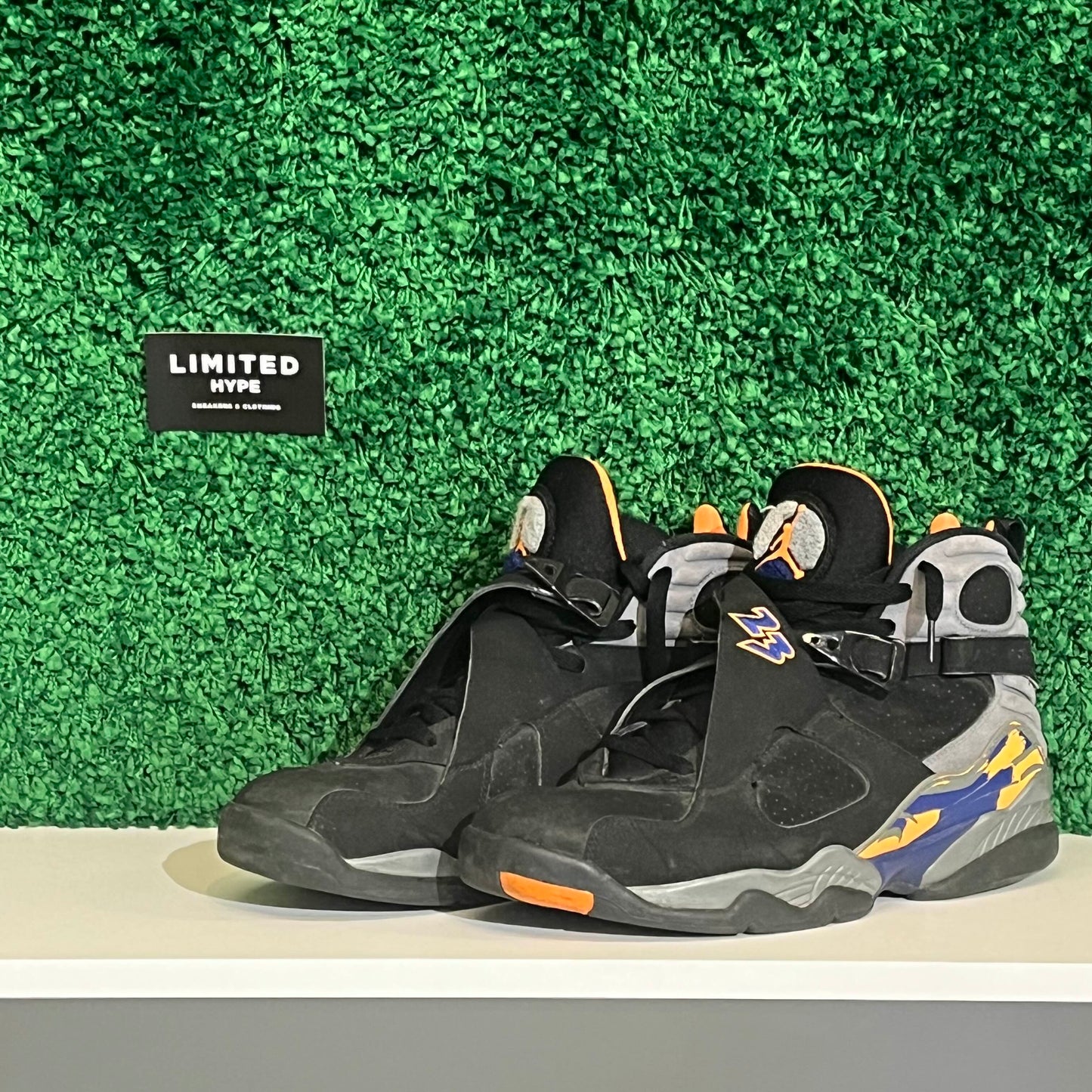 Jordan 8 Retro Phoenix Suns (USED,DAMAGED BOX)