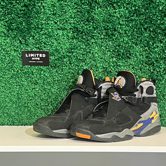 Jordan 8 Retro Phoenix Suns (USED,DAMAGED BOX)